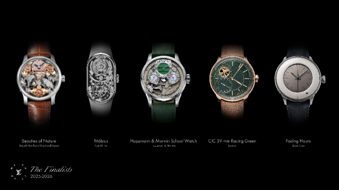 中国独立制表人入围 “路易威登独立腕表创作者奖”决赛圈
