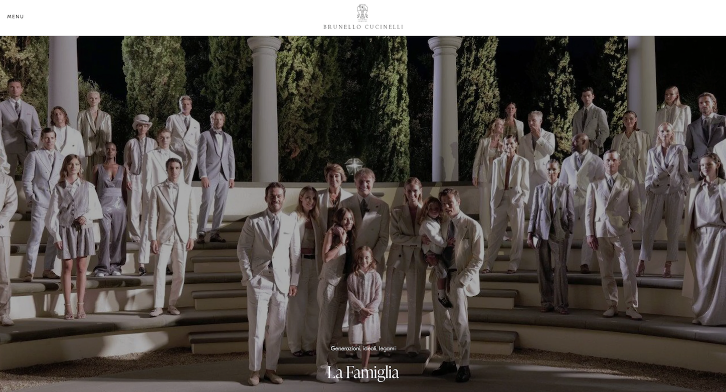 Brunello Cucinelli 家族调整控股公司架构，披露旗下资产情况