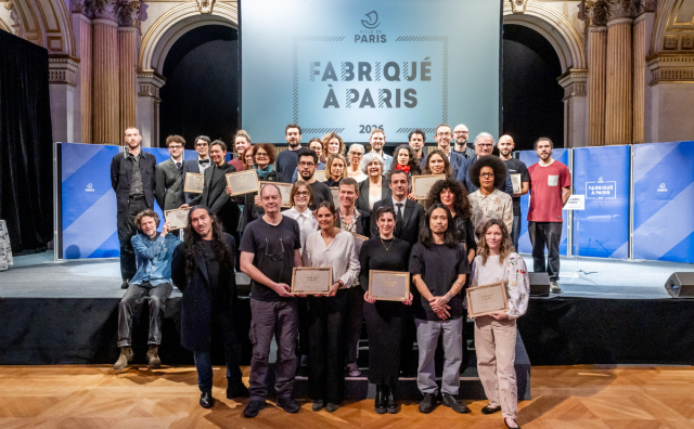 575件产品获“巴黎制造”认证，巴黎市政府为其中15名获奖者颁奖