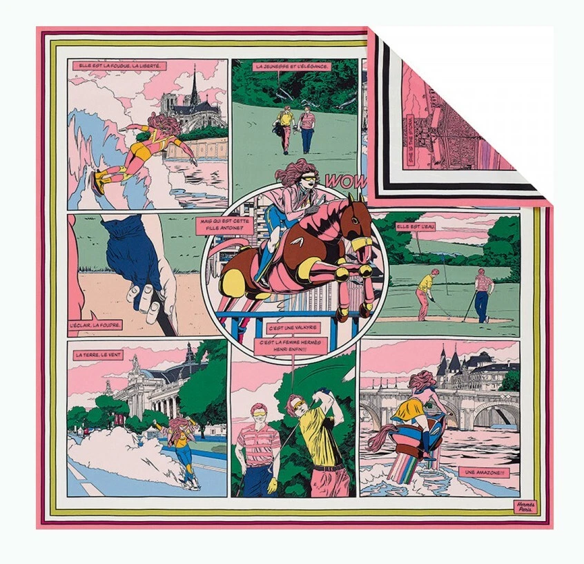 从爱马仕到中国丝绸企业，丝巾如何实现“双面印”？ | 华丽志丝绸文化专栏