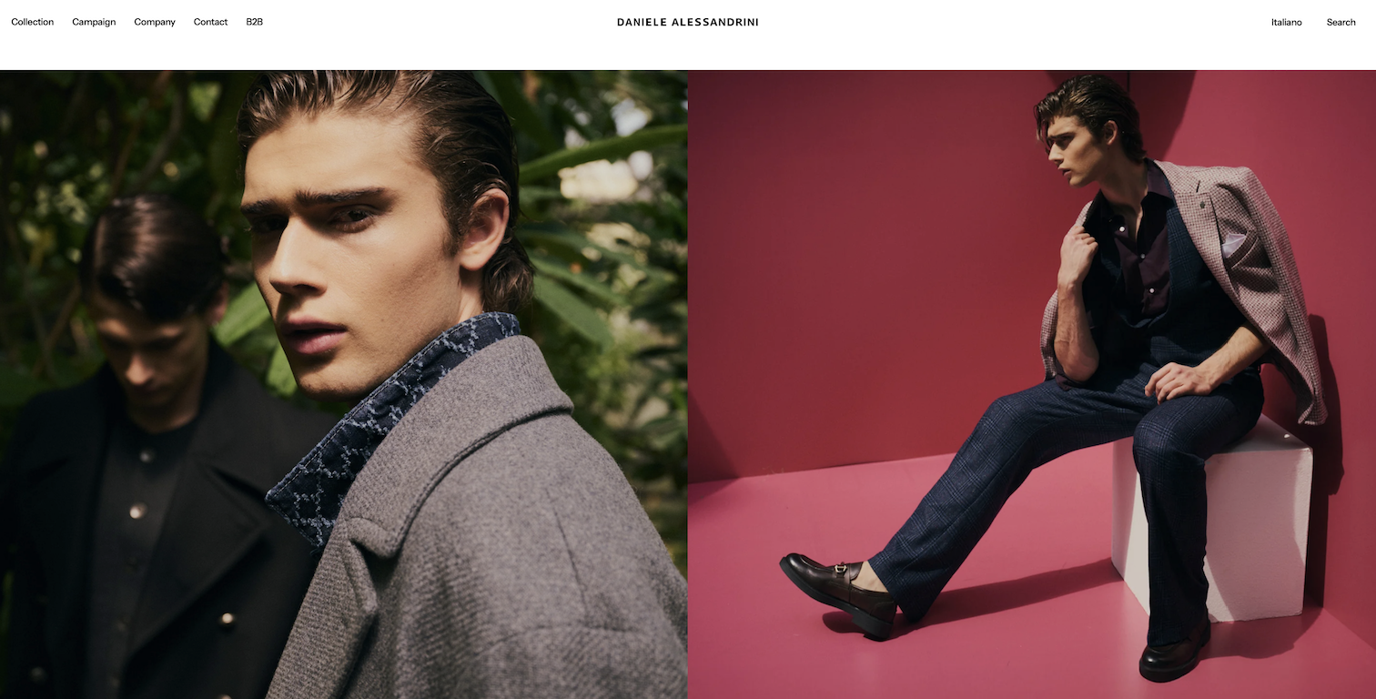 意大利经典男装品牌 Daniele Alessandrini 2025年销售额同比增长20%