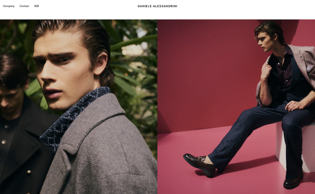 意大利经典男装品牌 Daniele Alessandrini 2025年销售额同比增长20%