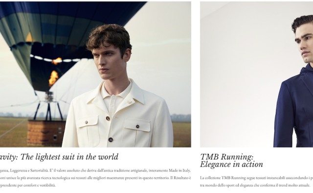 意大利高端男装品牌 Tombolini 2025年营收同比增长10%