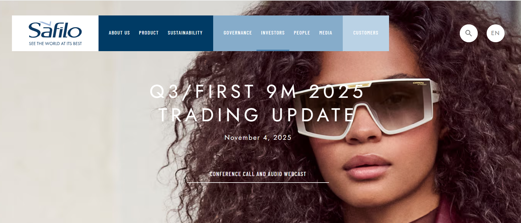 Safilo集团上财年销售额增长1.8%至9.8亿欧元，亚太市场增长1%