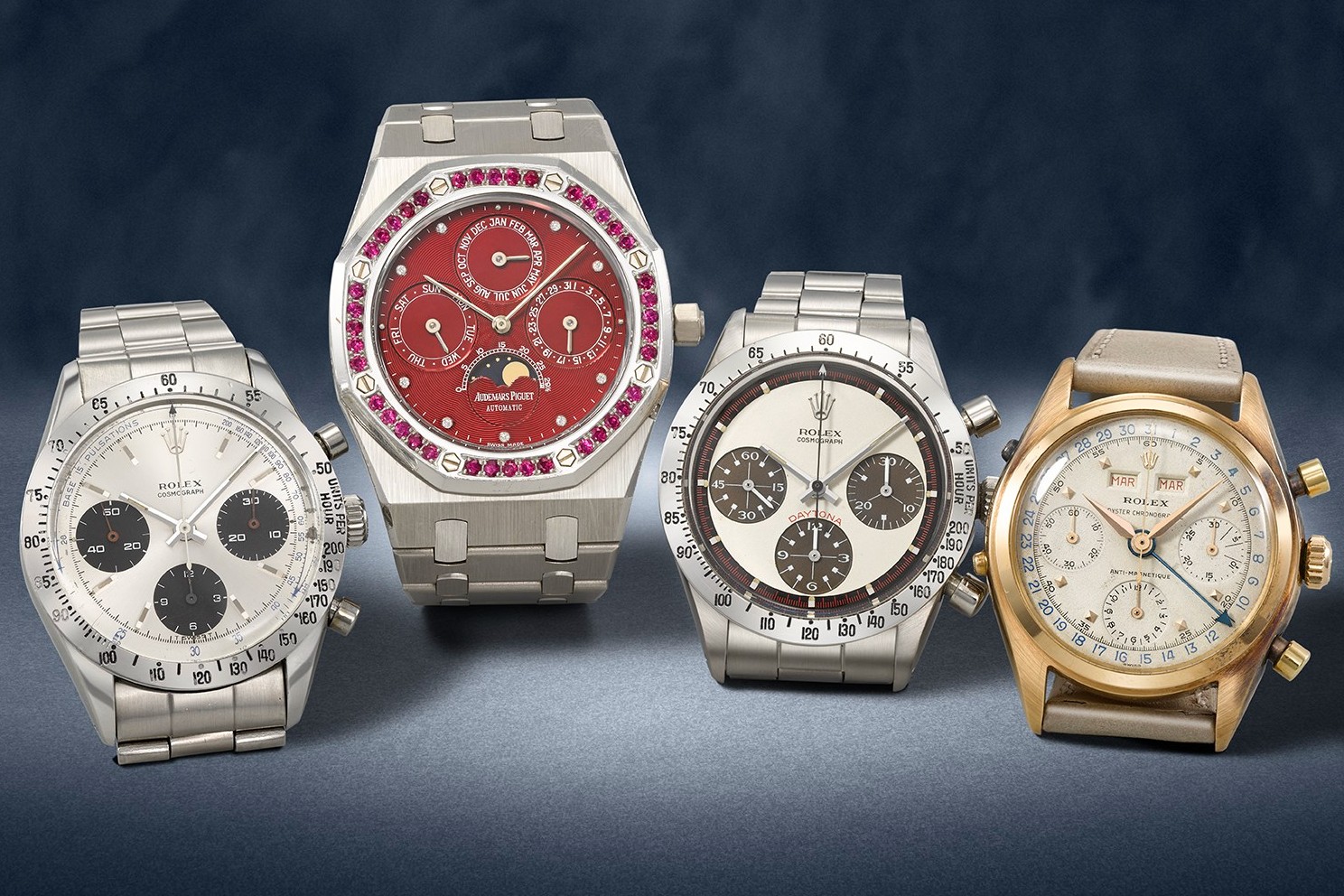 过去一年，劳力士、百达翡丽、爱彼和理查米尔的二手市场走势如何？