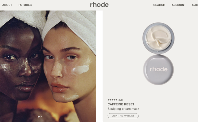 海莉·比伯创立的美妆品牌 Rhode 年营收增长70%，远超预期