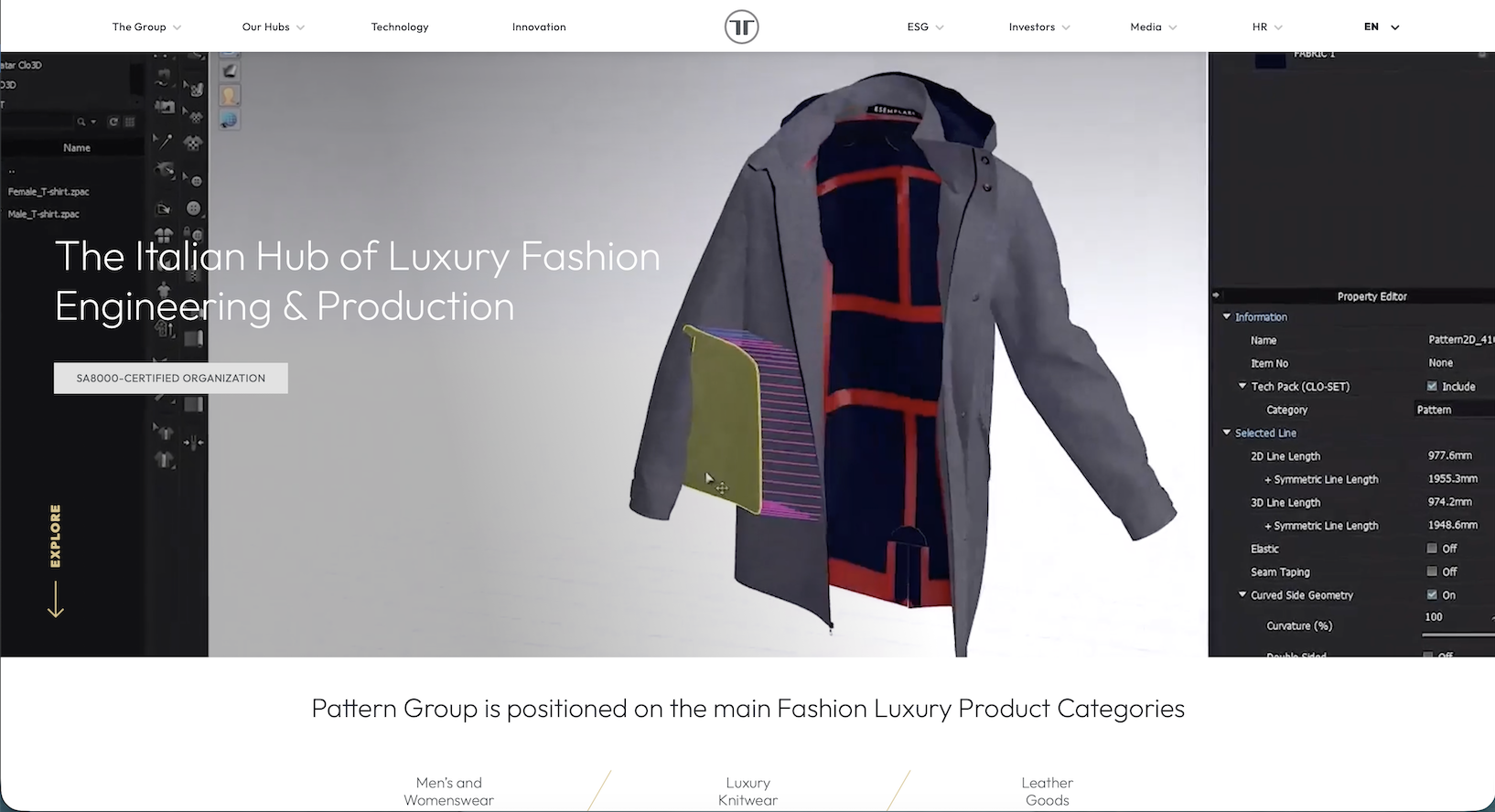 意大利时装设计研发公司 Pattern 2025财年销售收入下滑8.27%至1.15亿欧元