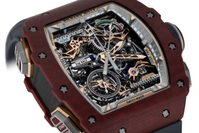 RICHARD MILLE 推出全新 RM 41-01足球陀飞轮腕表，首次引入两大全新复杂功能