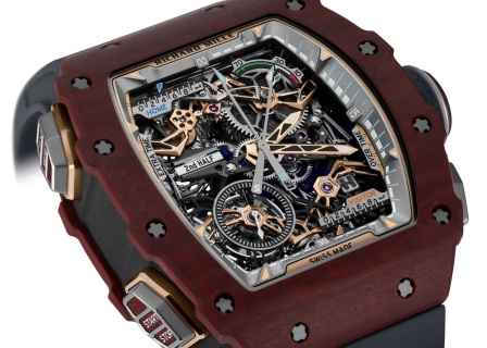 RICHARD MILLE 推出全新 RM 41-01足球陀飞轮腕表，首次引入两大全新复杂功能