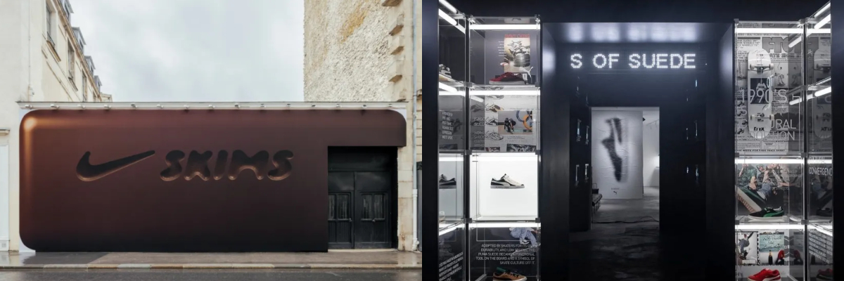 在巴黎玛莱区，运动户外品牌“扎堆”展示自己最时尚的一面