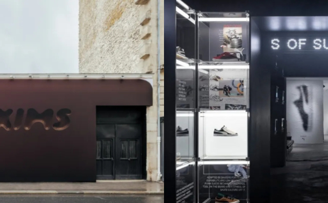 在巴黎玛莱区，运动户外品牌“扎堆”展示自己最时尚的一面