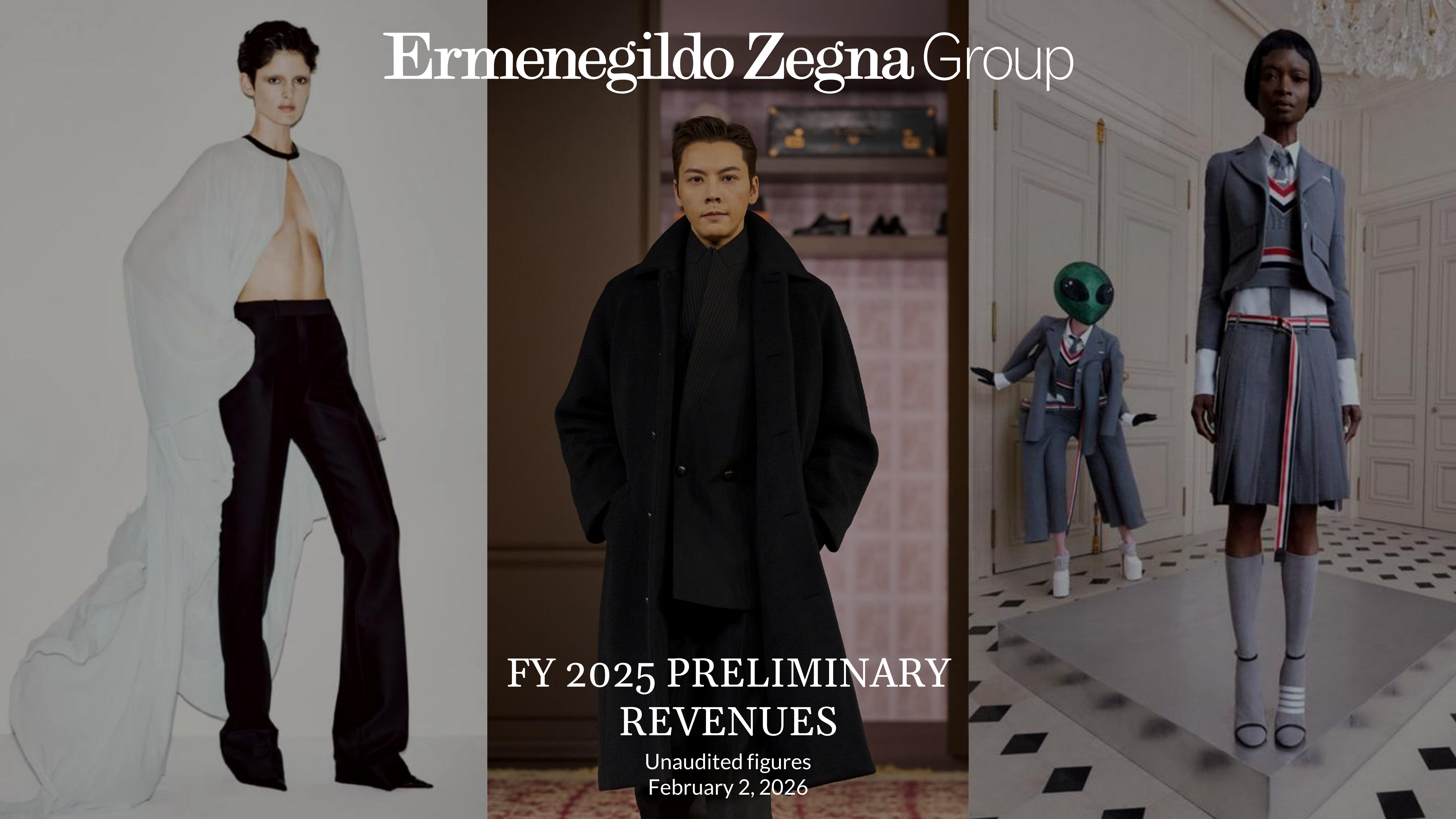 杰尼亚集团2025年营收19亿欧元，大中华区降11.9%