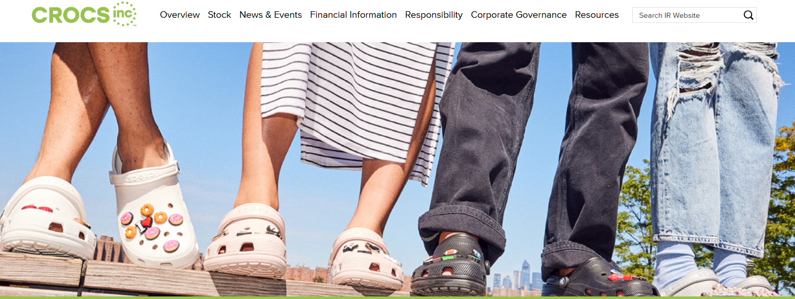 Crocs集团上财年营收突破40亿美元超预期，推动股价上涨19%