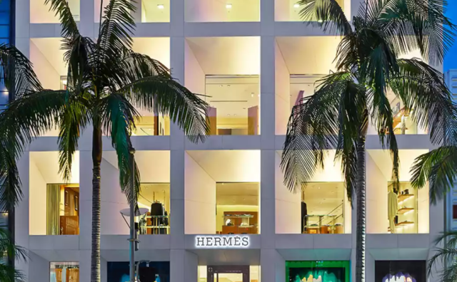 爱马仕豪掷4亿美元购入洛杉矶罗迪欧大道两处地产