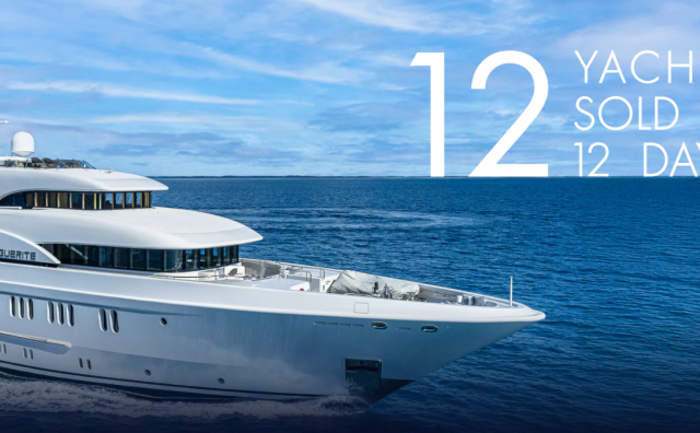 超级游艇市场开年即创高峰，全球最大的游艇经纪公司 Fraser Yachts 12天卖出12艘
