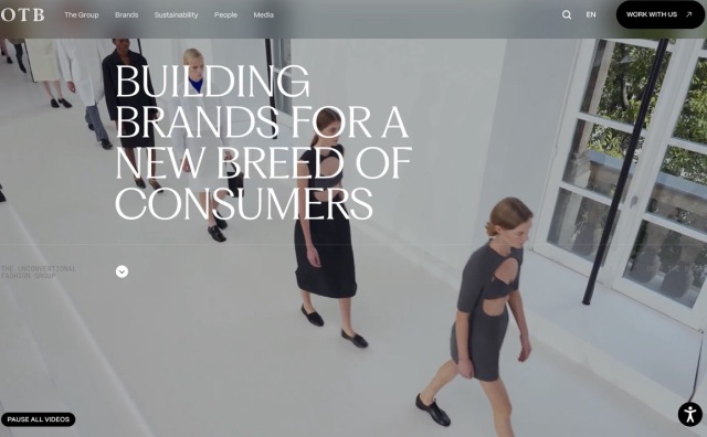 意大利时尚奢侈品集团OTB全年营收下降4.8%至17亿欧元，Maison Margiela 品牌增长8.4%