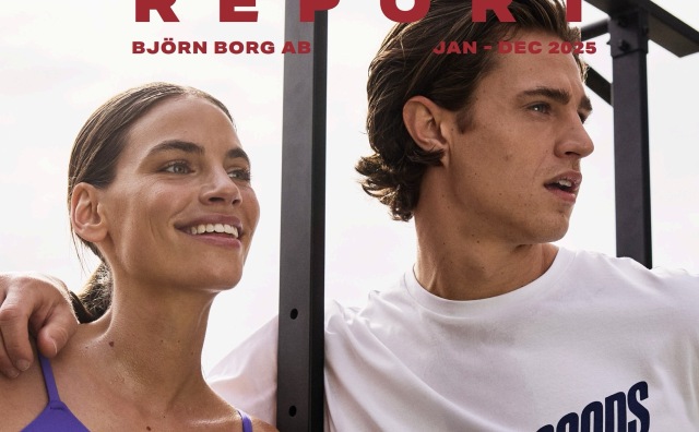 瑞典时尚运动公司 Björn Borg 2025年净销售额增长5.5%至10.4亿瑞典克朗，盈利显著改善