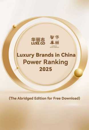 Free English version now available! "Luxury Brands in China Power Ranking 2025" by LUXE.CO