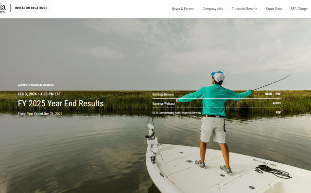 美国户外服饰集团 Columbia 全年净销售额增长1%，中国市场四季度低两位数增长