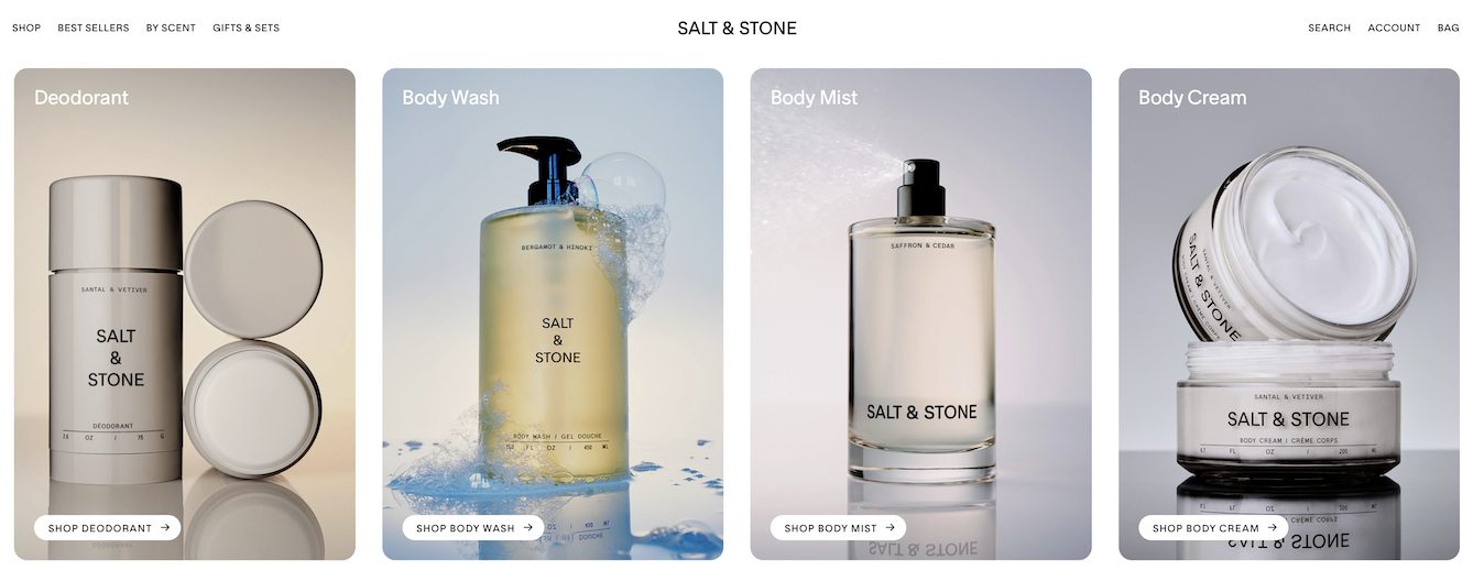 丝芙兰止汗香体品类“销冠”，Salt & Stone 被安宏资本控股