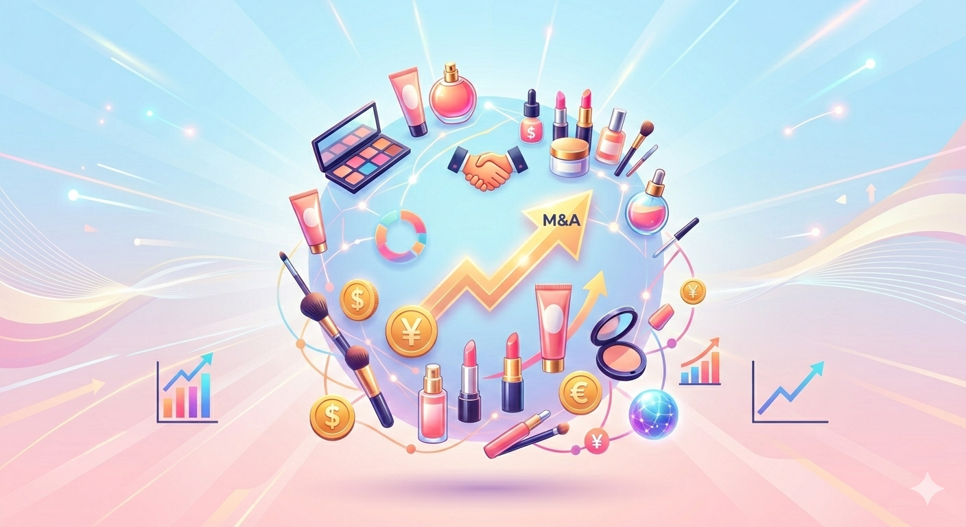 2025年全球美妆并购市场进入结构性重整阶段：优质资产持续获得估值溢价，投资者群体更趋多元
