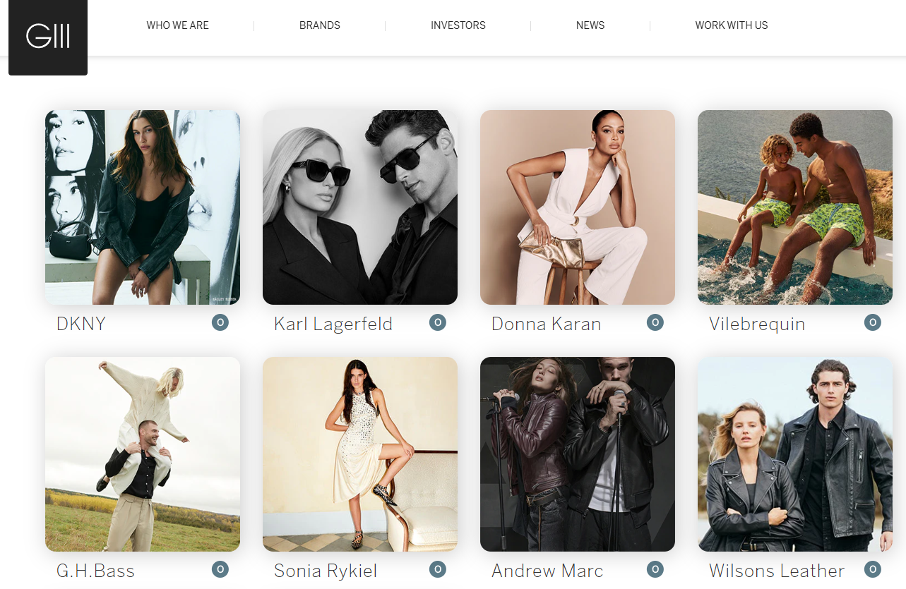 G-III 时尚集团全年净销售额下降7%至29.6亿美元