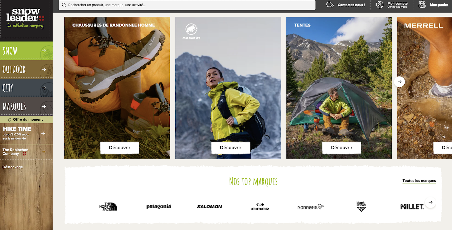 法国户外服装及装备零售商 Snowleader 完成1500万欧元融资，目标未来四年内销售额达1.5亿欧元