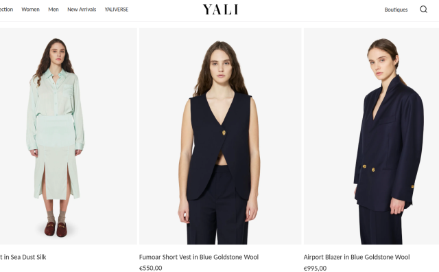 意大利罗瓦蒂家族参与收购设计师轻奢成衣品牌 Yali Milano 31%的股份