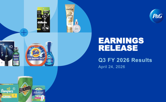 宝洁公司最新季报：大中华区同比有机增长3%，SK-II、婴儿护理业务表现突出