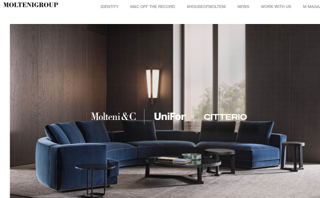 意大利高端家具制造商 Molteni 集团2025年营收增长9%至5.6亿欧元