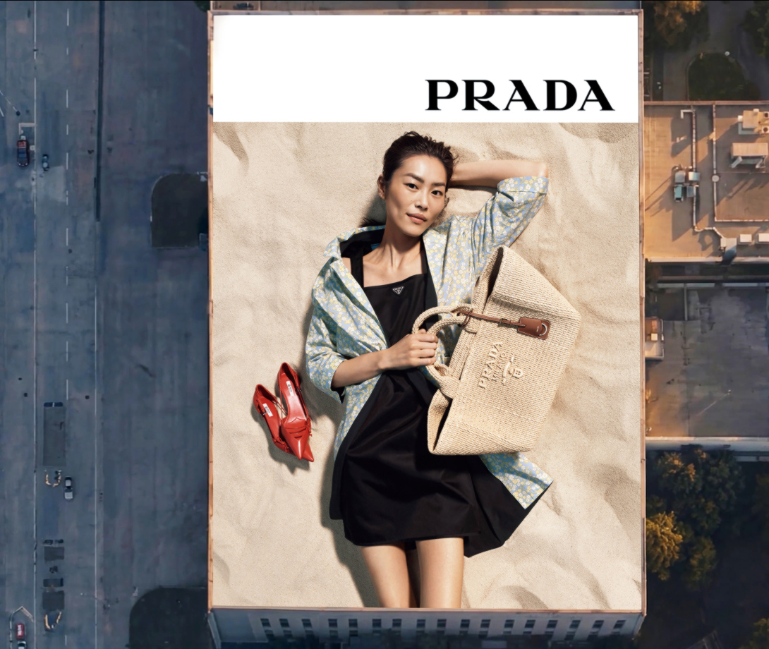 4000平米的高空画面：读懂 Prada 上海虹桥公务机楼这次广告新作