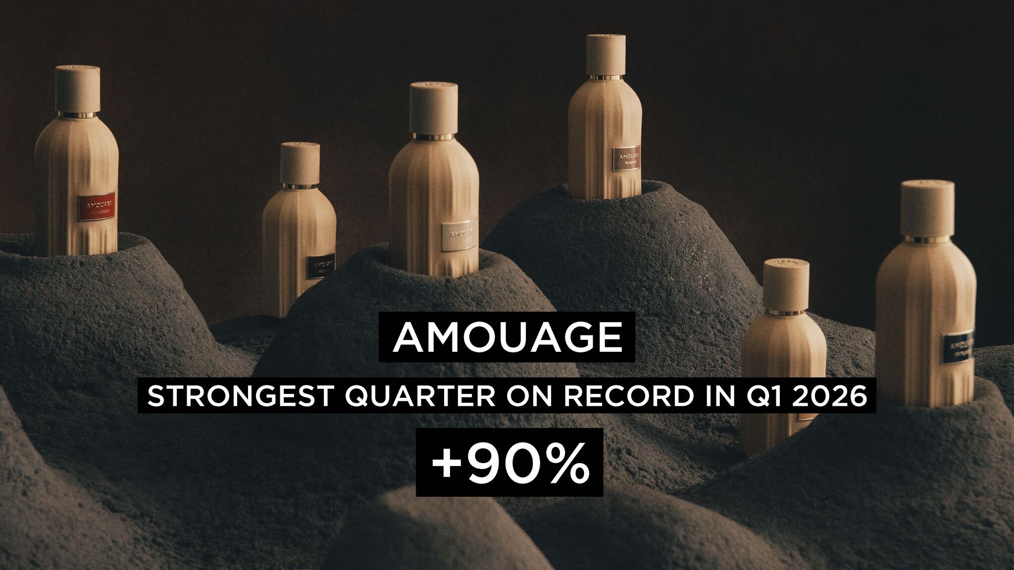 阿曼奢华香水品牌 Amouage上季度零售额同比增长90%至1.9亿美元