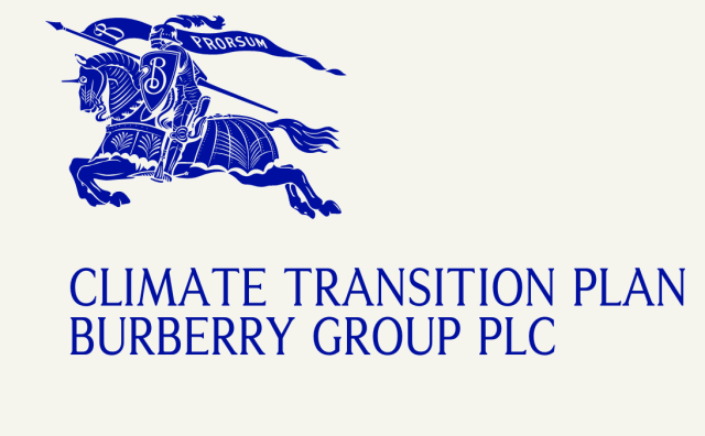 Burberry 发布《气候转型计划》报告，将净零排放目标达成年限推迟10年至2050年