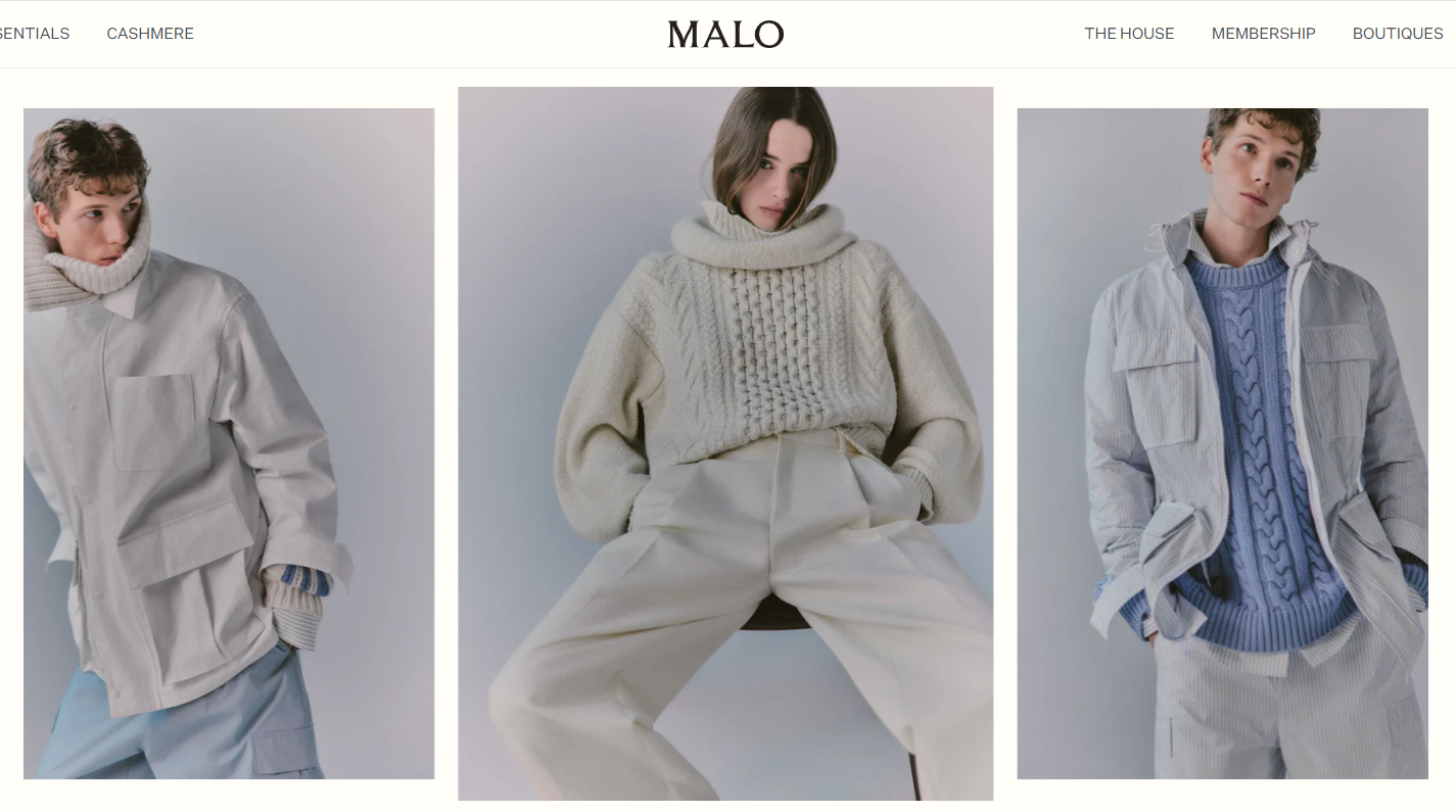 意大利高端羊绒品牌 Malo 预计今年营收增长20%以上