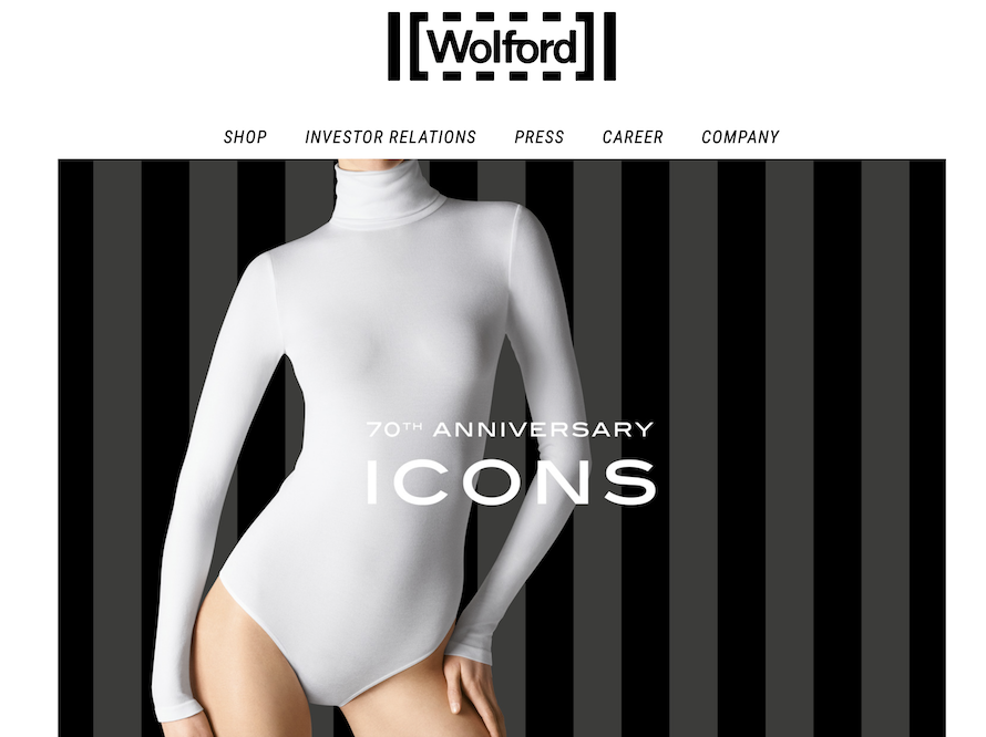 奥地利奢侈内衣品牌 Wolford 上半年销售额同比下滑6.1%至3100万欧元，亏损减半