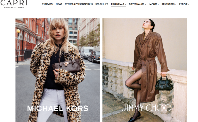 Capri集团上季度营收同比降3.5%，但好于预期；Michael Kors 在中国市场持续向好
