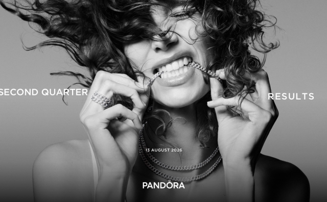 丹麦珠宝品牌 Pandora 上季度营收同比有机增长3%，过去12个月中国关店95家