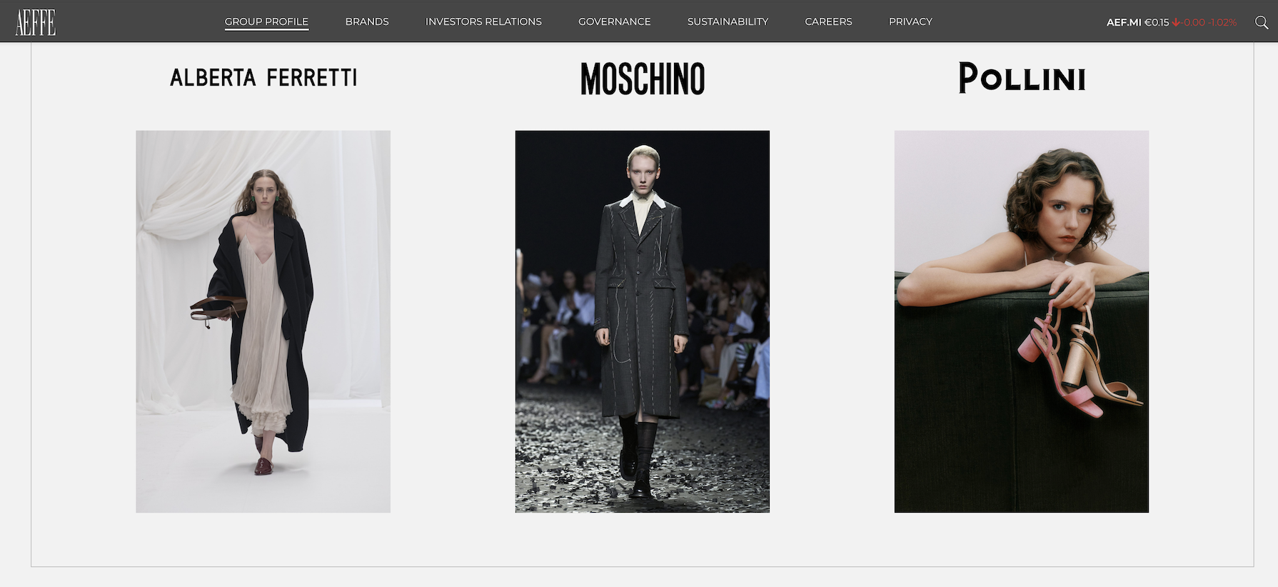 Moschino 的母公司 Aeffe 集团重整迎来曙光，一家中国公司参与的财团已发出收购要约
