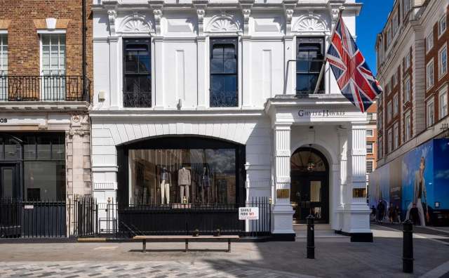 英国老牌男装 Gieves&Hawkes 伦敦萨维尔街1号旗舰店重装开业