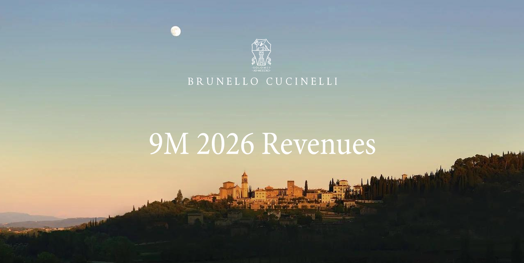 Brunello Cucinelli 最新季报：营收同比增长13.5%，中国市场贡献突出